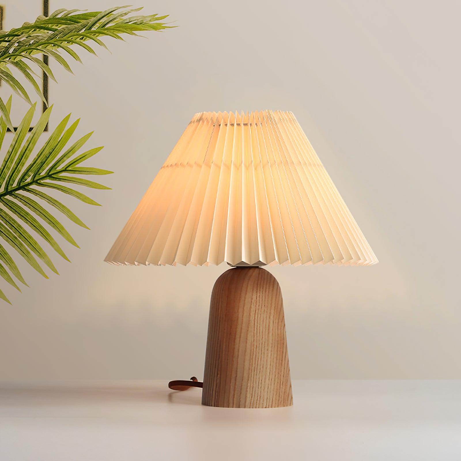 Tomino Minimalist Wood Table Lamp-Neutral Decor