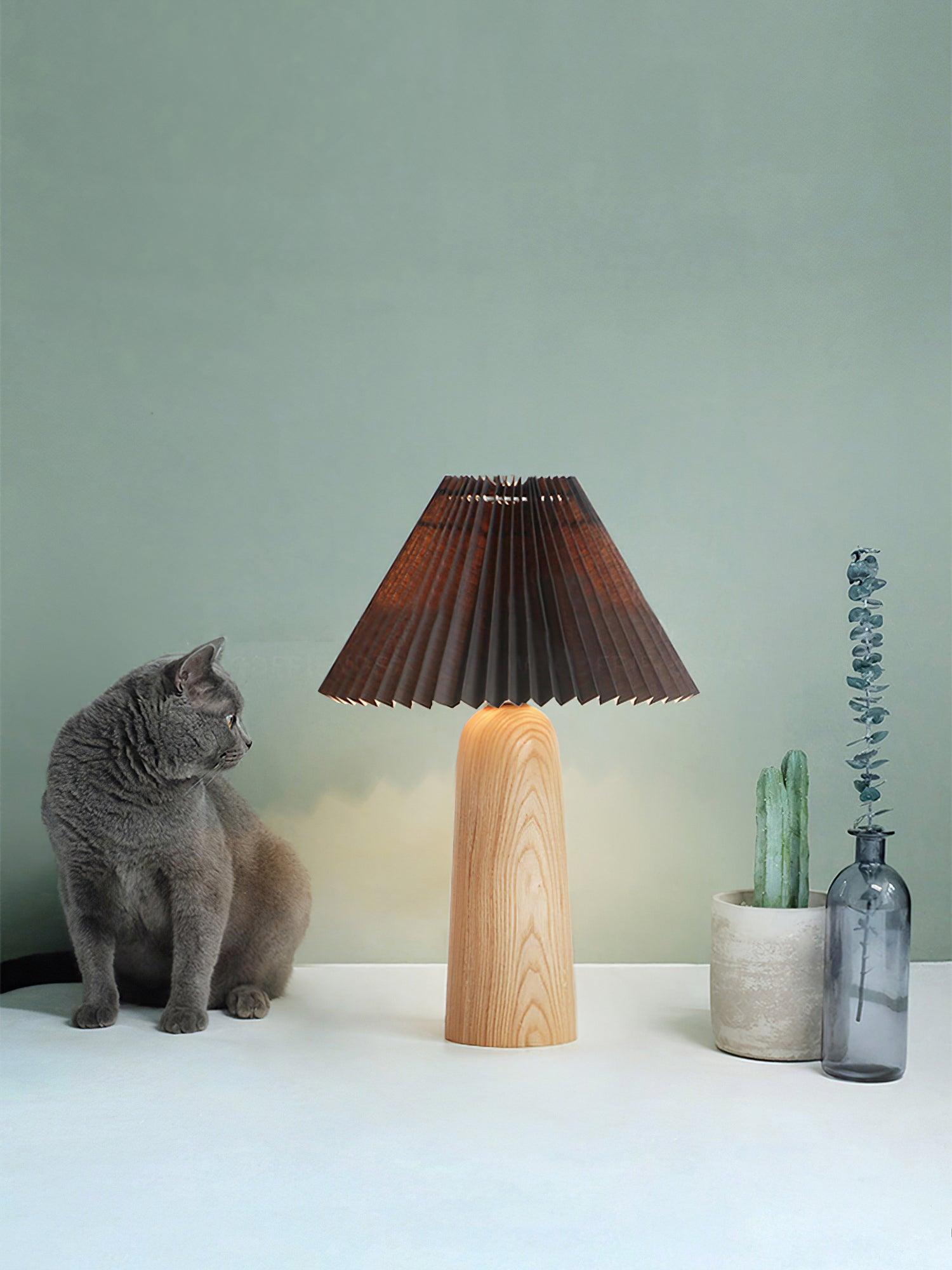 Tomino Minimalist Wood Table Lamp-Neutral Decor