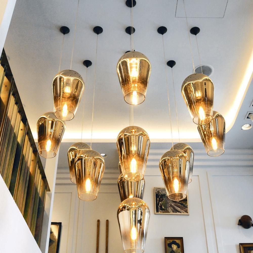 Adler Modern Glass Pendant light-Neutral Decor