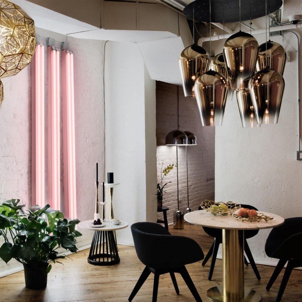 Adler Modern Glass Pendant light-Neutral Decor