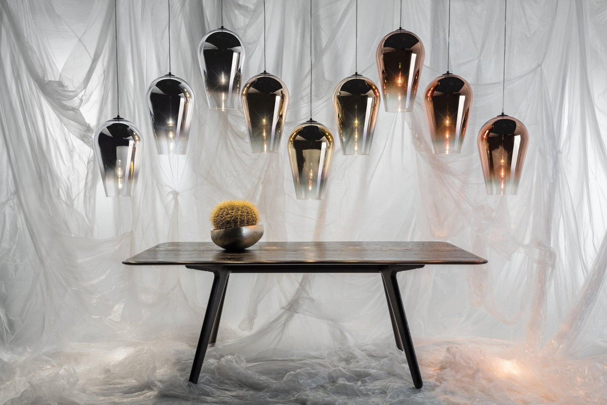 Adler Modern Glass Pendant light-Neutral Decor