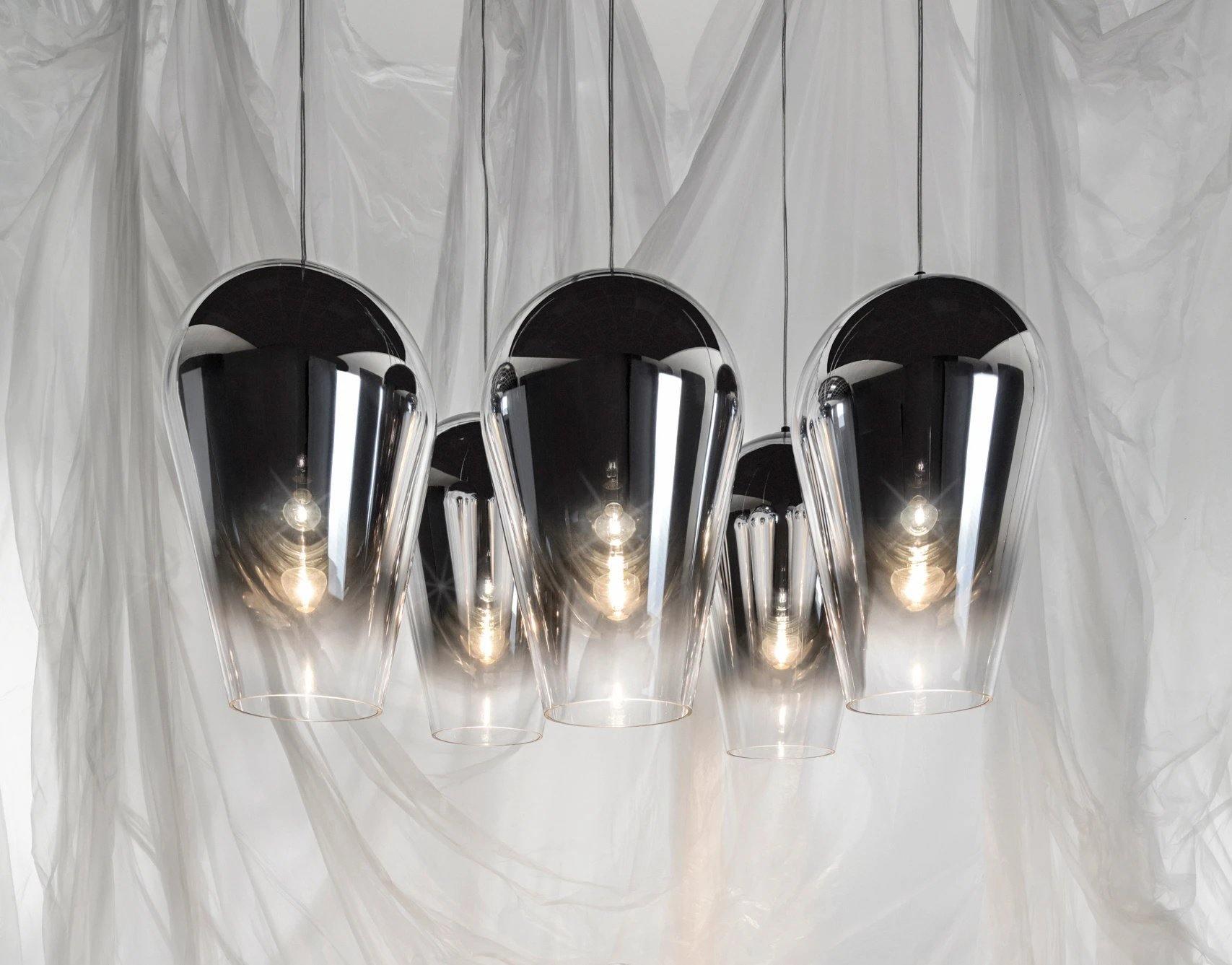 Adler Modern Glass Pendant light-Neutral Decor