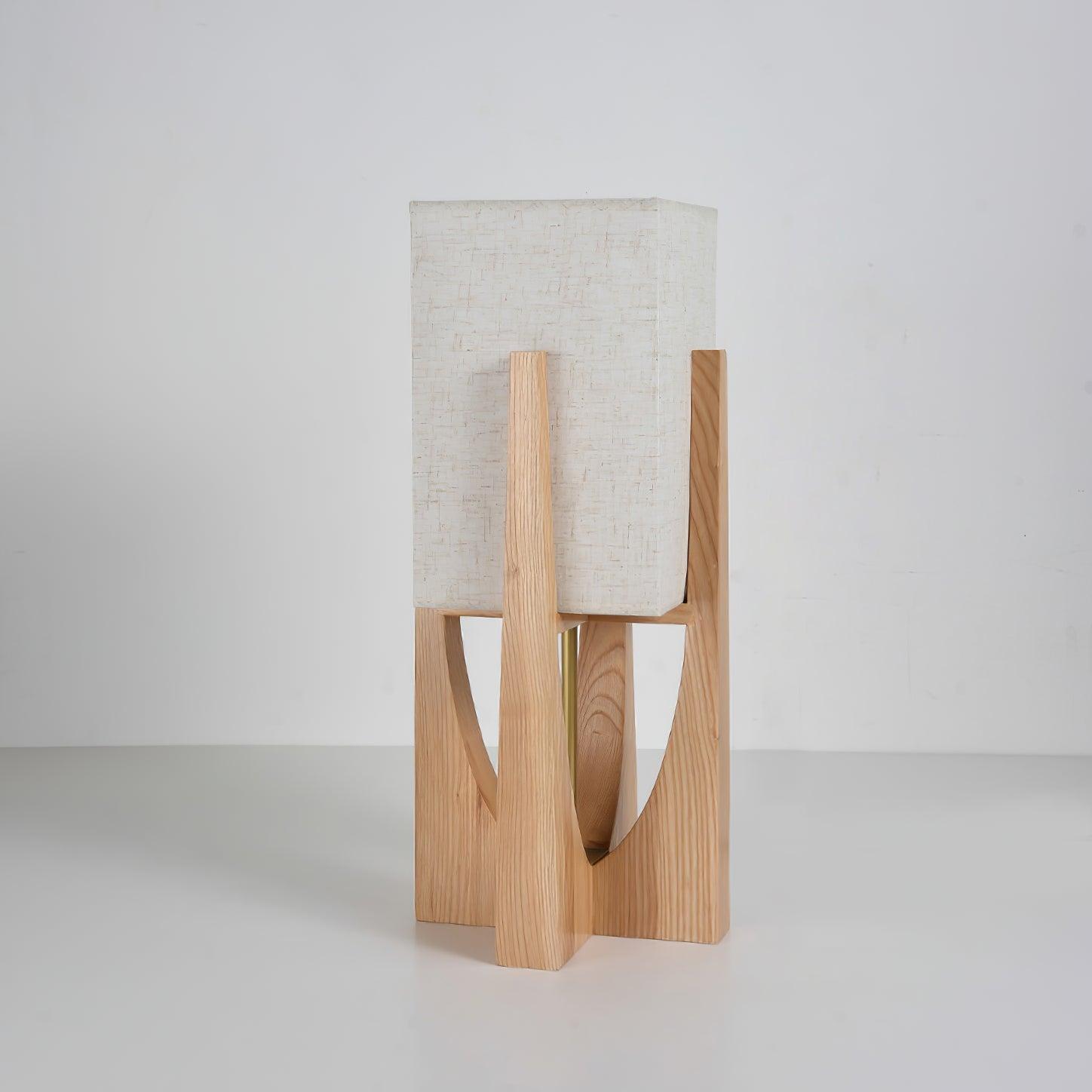 Tirixy Floor Lamp Wood Modern-Neutral Decor