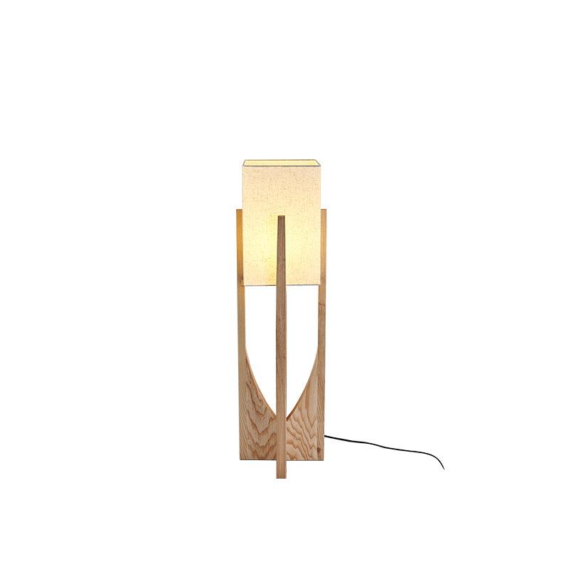 Tirixy Floor Lamp Wood Modern-Neutral Decor