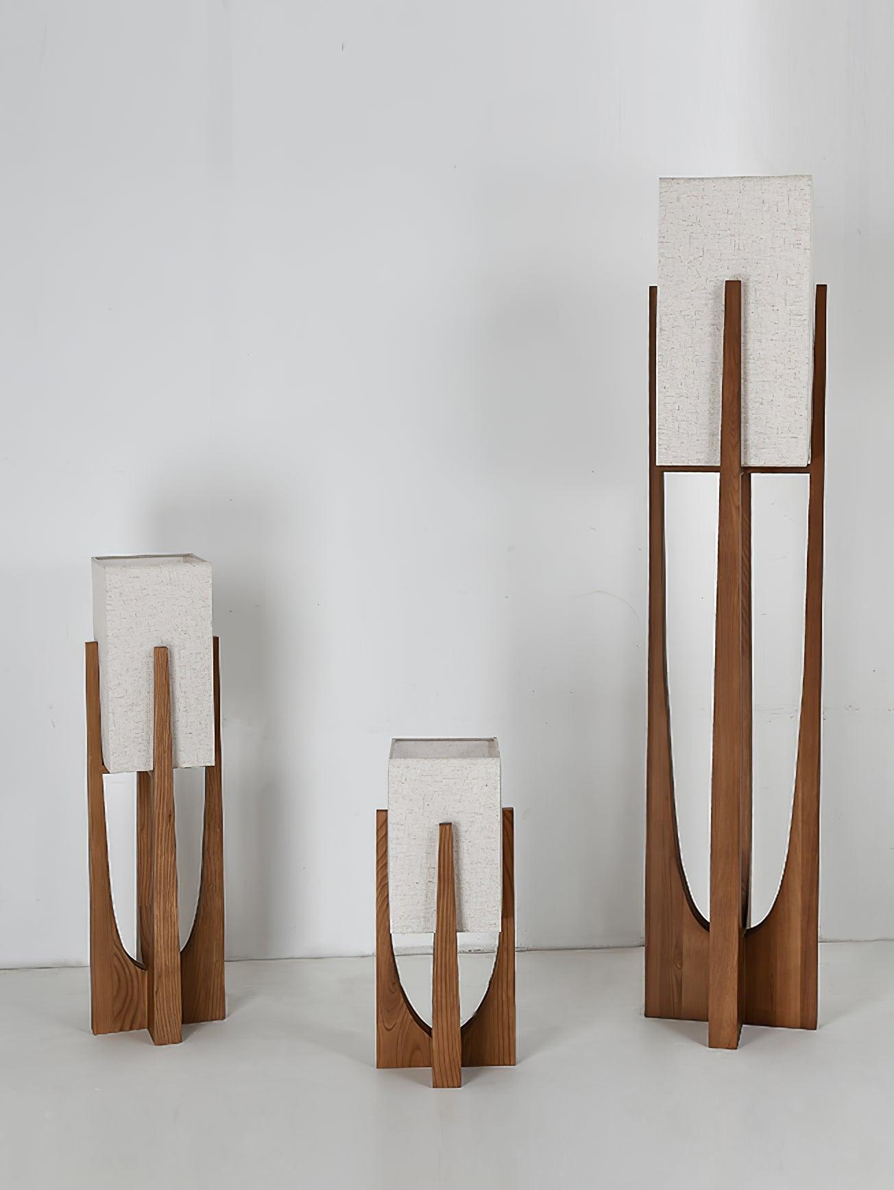 Tirixy Floor Lamp Wood Modern-Neutral Decor