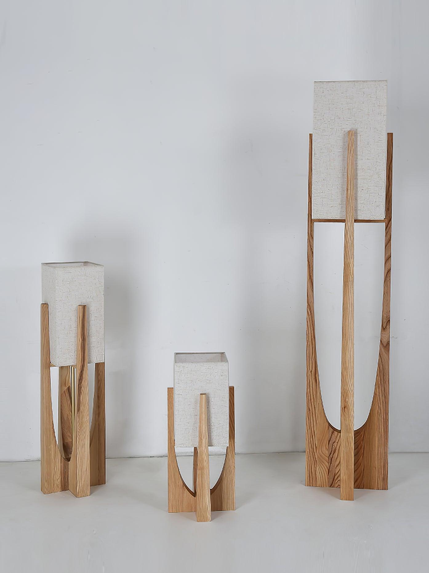 Tirixy Floor Lamp Wood Modern-Neutral Decor