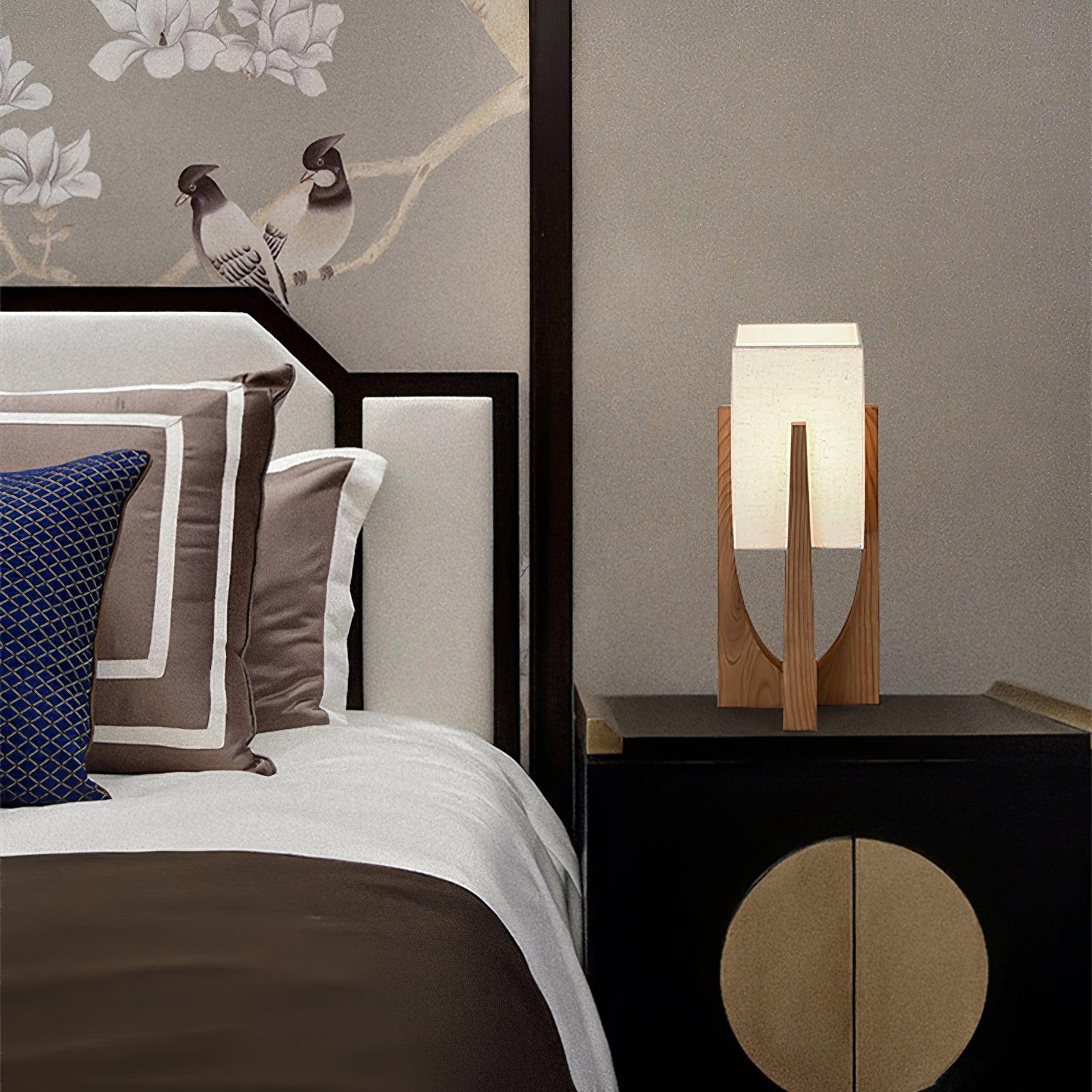 Tirixy Floor Lamp Wood Modern-Neutral Decor