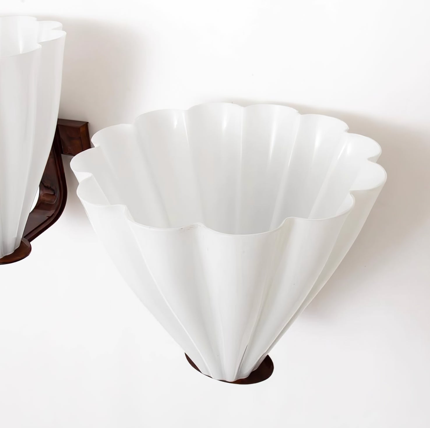 Ixelyn Shaped Glass Wall Sconce-Neutral Decor