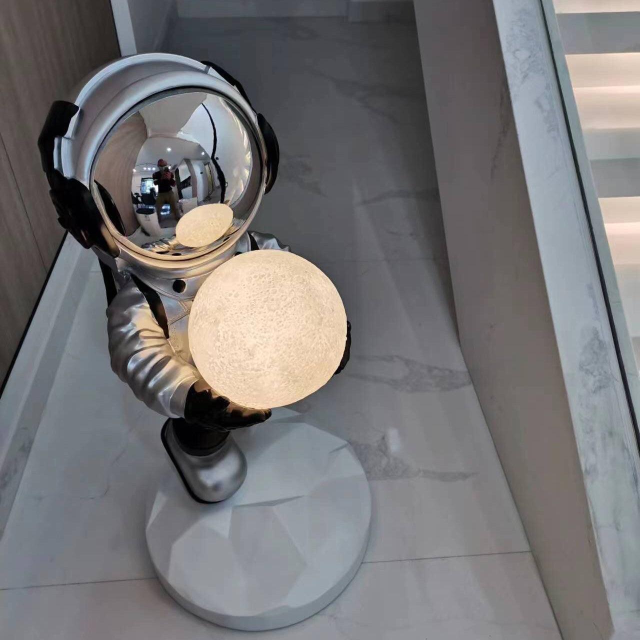 Siroxen Chandler Modern Resin Floor Lamp-Neutral Decor