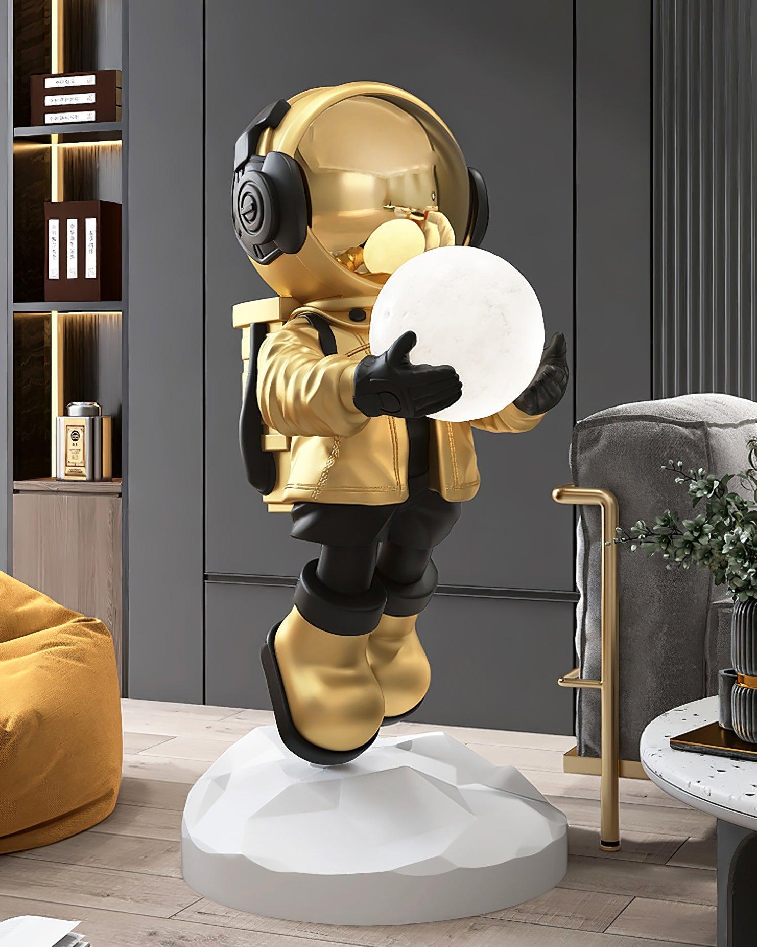 Siroxen Chandler Modern Resin Floor Lamp-Neutral Decor