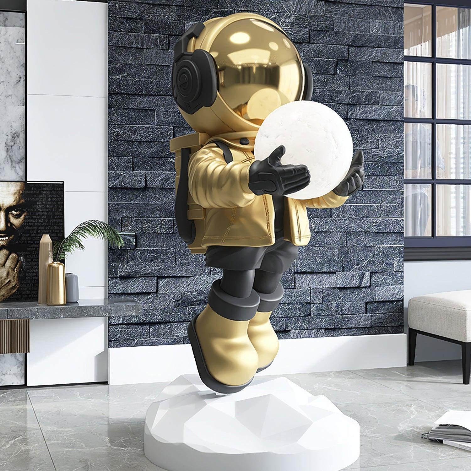 Siroxen Chandler Modern Resin Floor Lamp-Neutral Decor