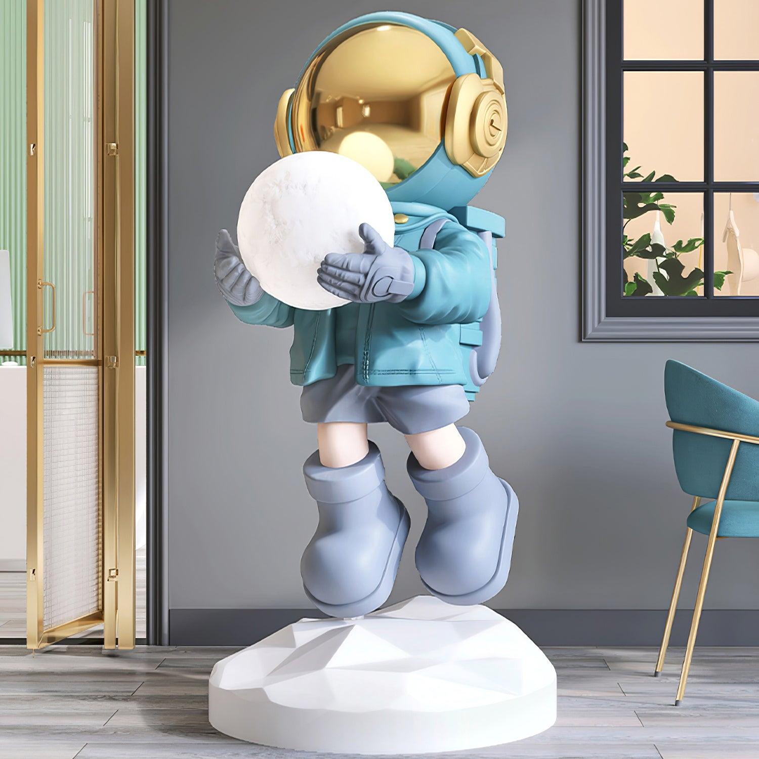Siroxen Chandler Modern Resin Floor Lamp-Neutral Decor