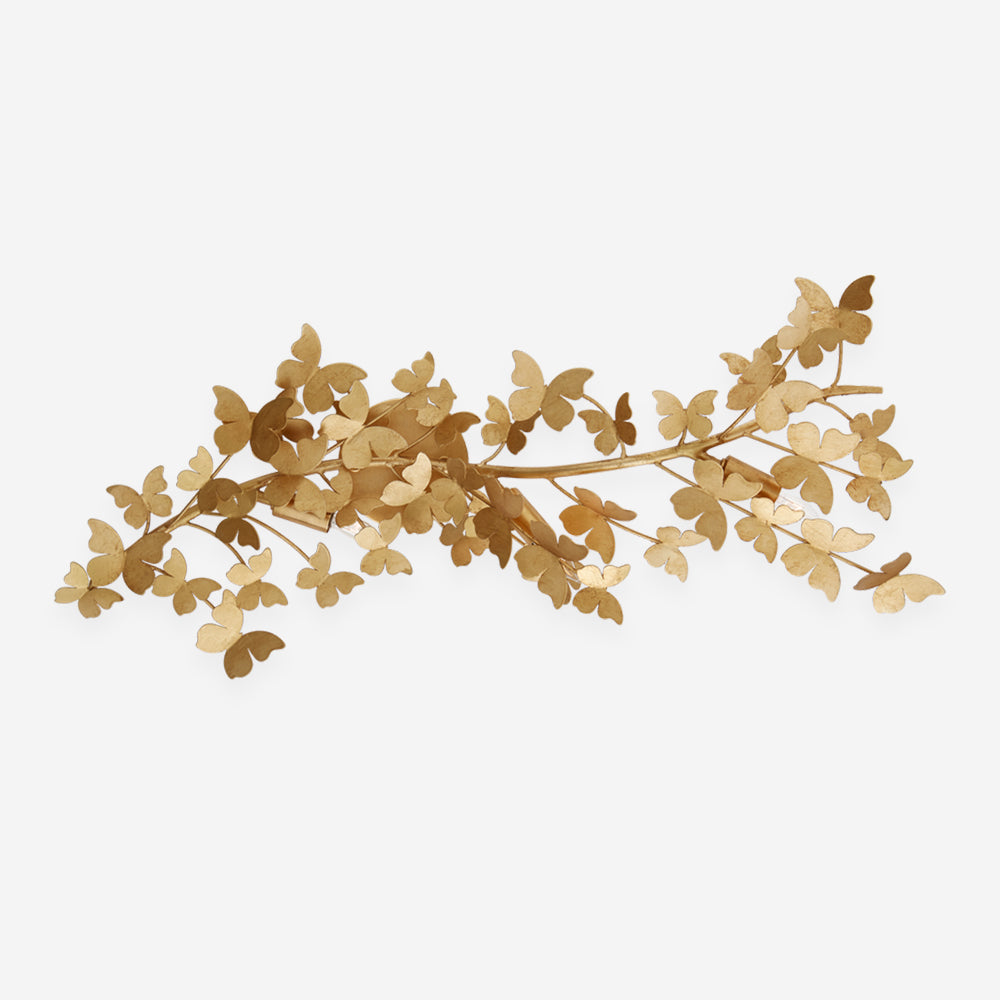 Gina Wall Light Butterfly Branch Gold Decorative-Neutral Decor