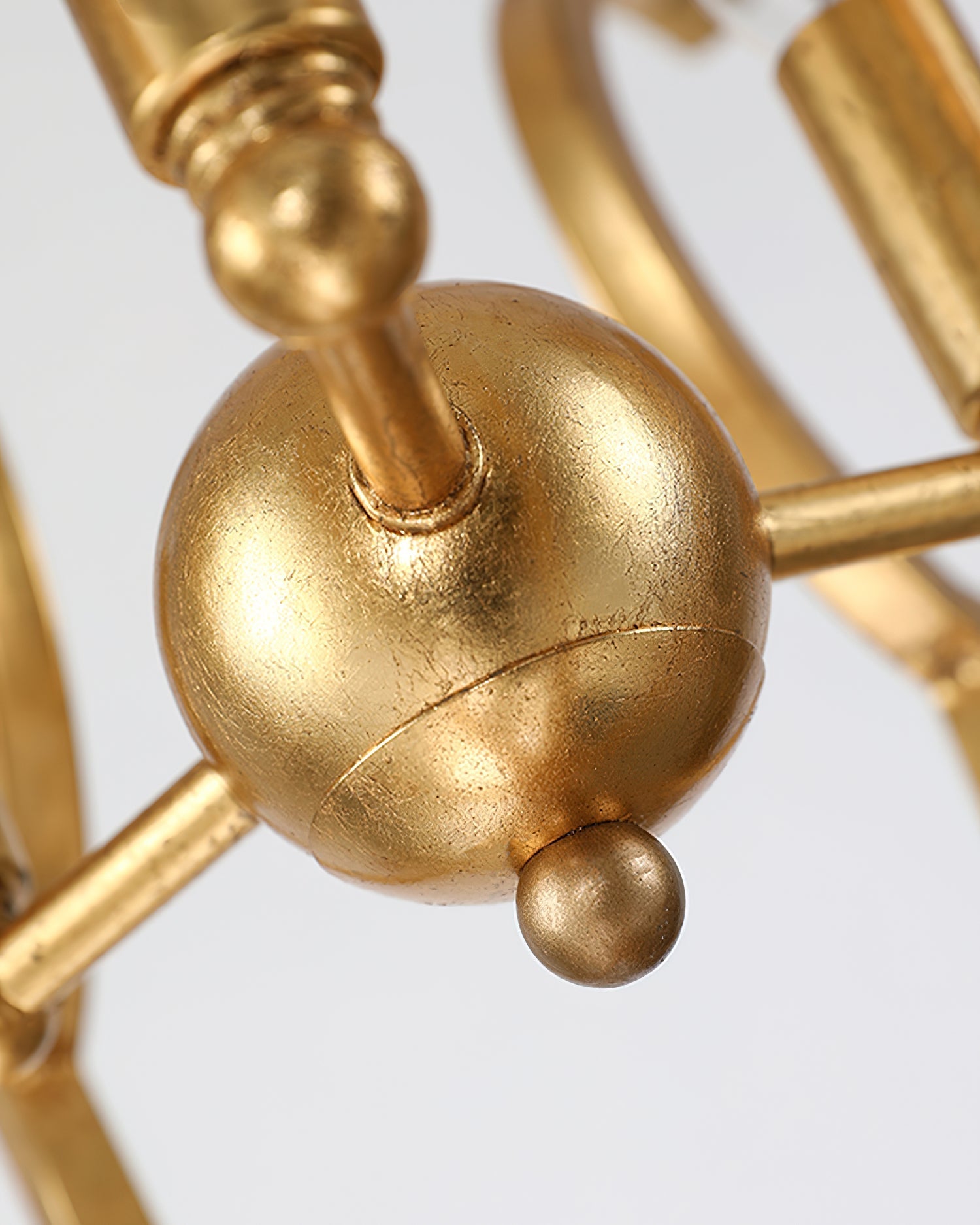 Niroxa Chandelier Gold Lantern Frame-Neutral Decor