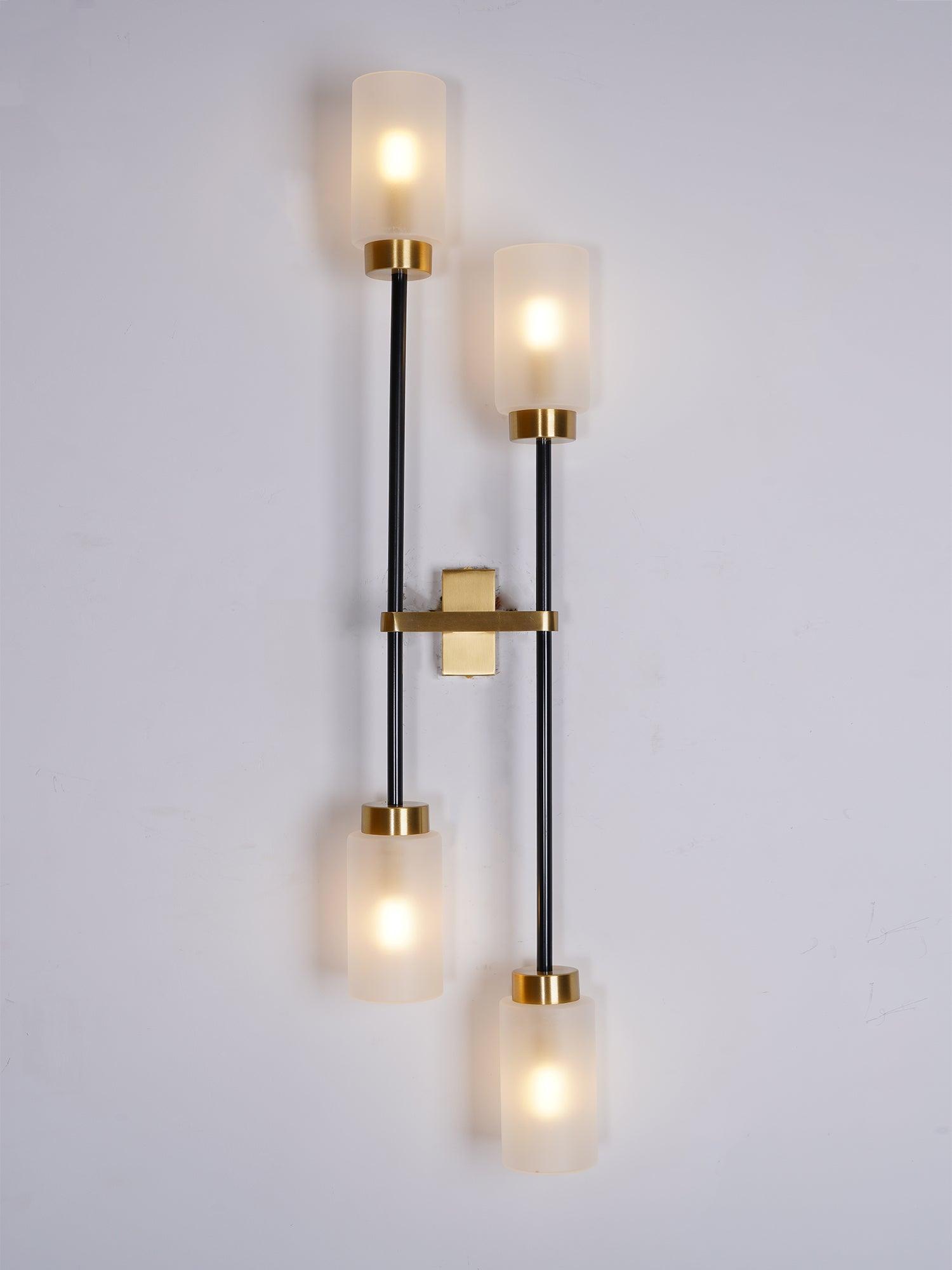 Tekas Wall Lamp Cylinder Glass Linear-Neutral Decor