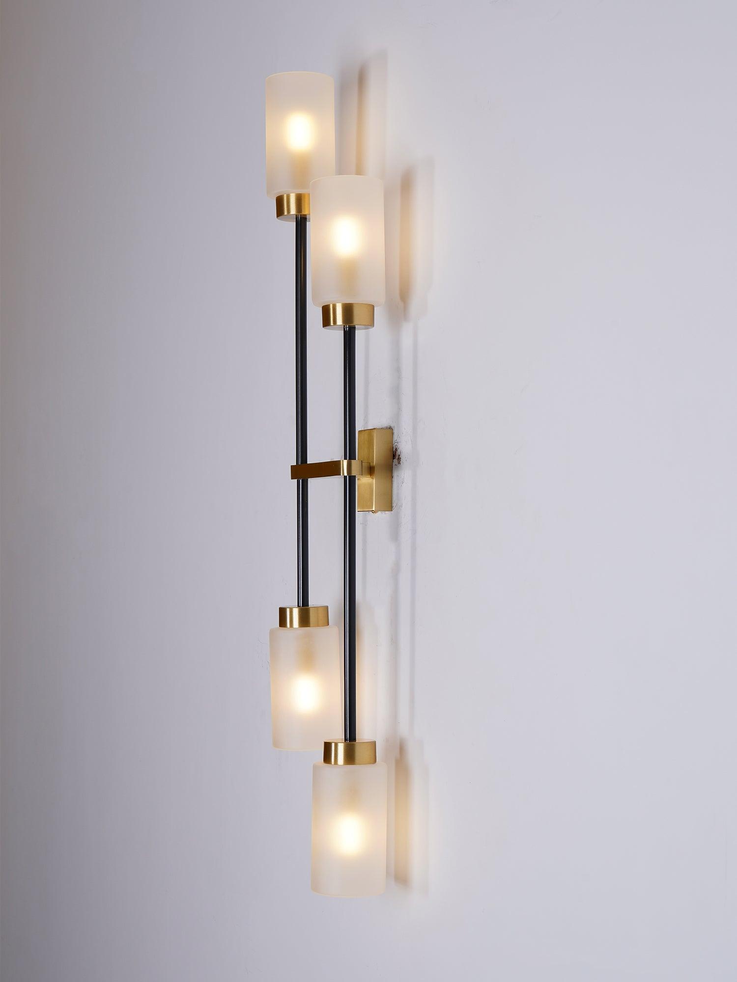 Tekas Wall Lamp Cylinder Glass Linear-Neutral Decor