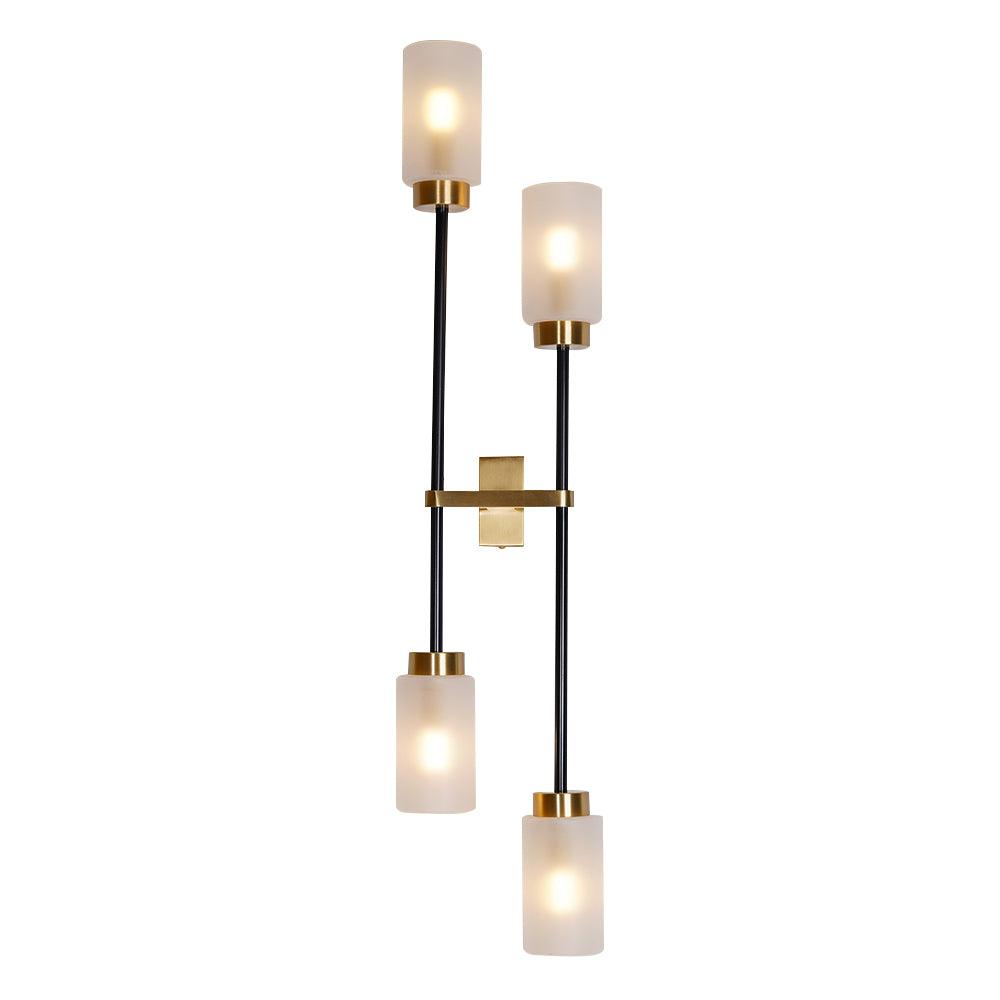 Tekas Wall Lamp Cylinder Glass Linear-Neutral Decor