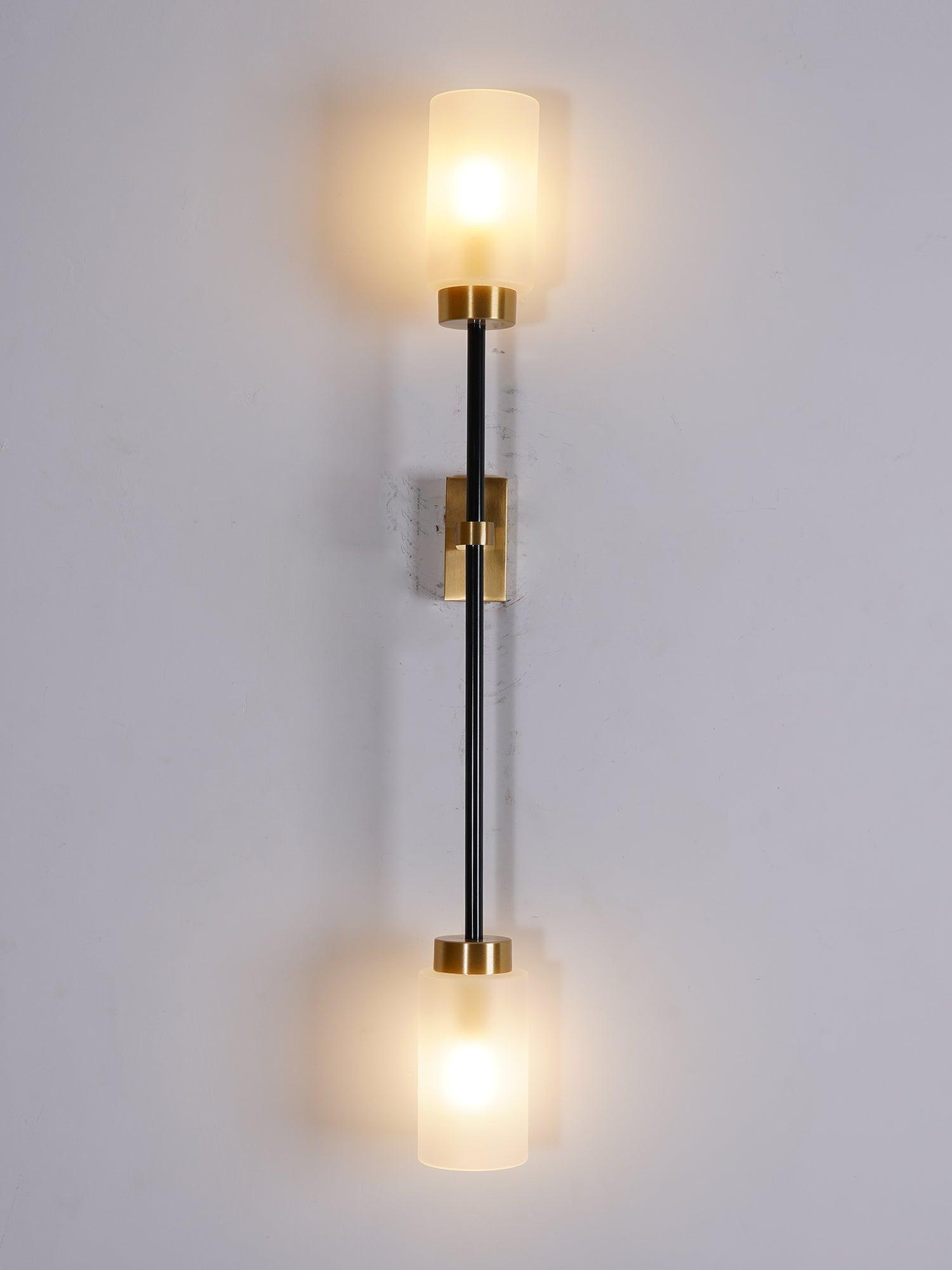 Tekas Wall Lamp Cylinder Glass Linear-Neutral Decor