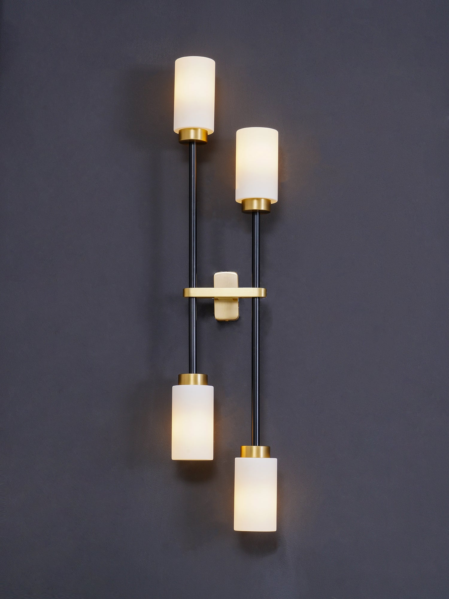 Tekas Wall Lamp Cylinder Glass Linear-Neutral Decor