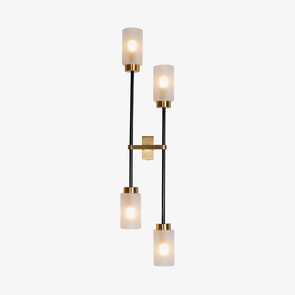 Tekas Wall Lamp Cylinder Glass Linear-Neutral Decor
