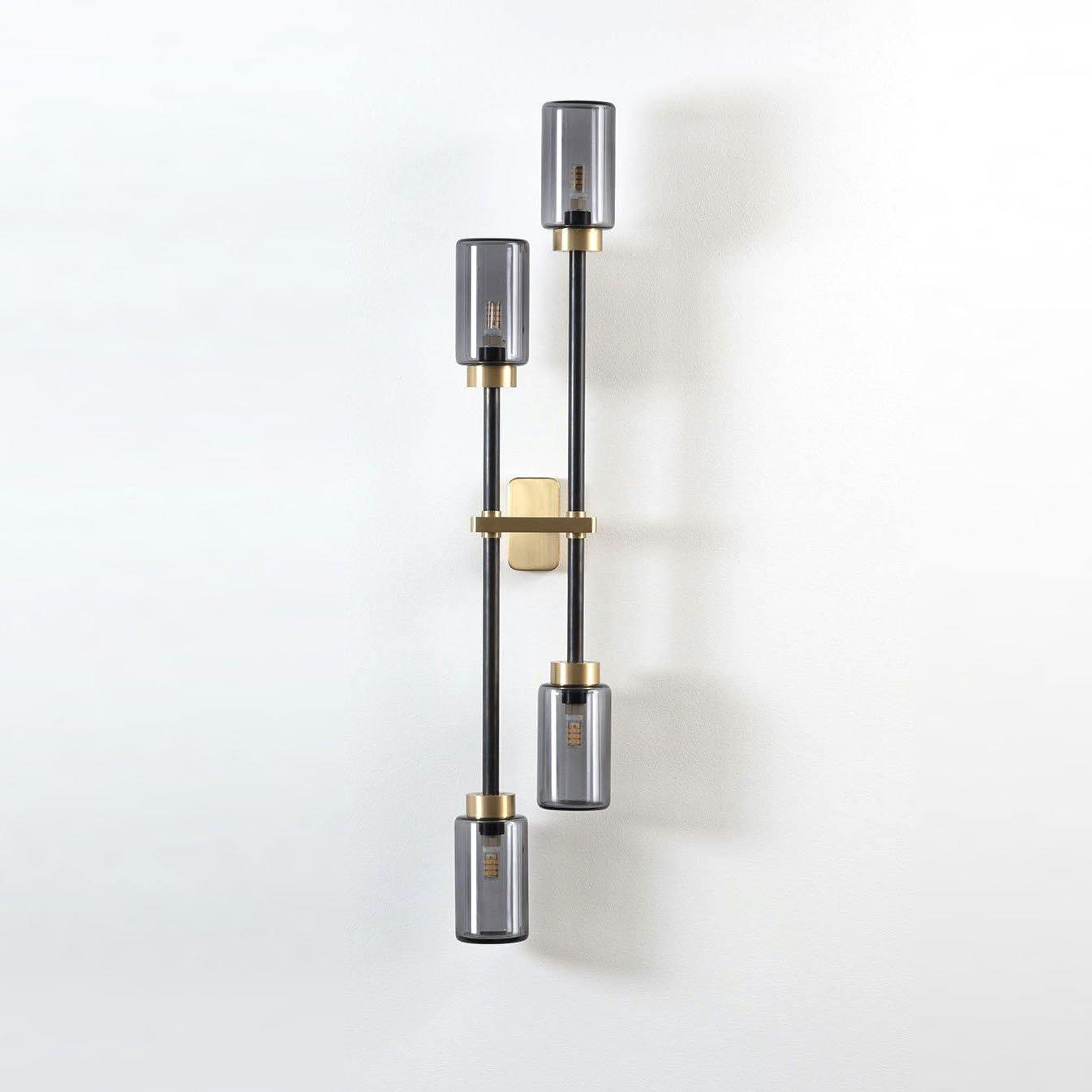 Tekas Wall Lamp Cylinder Glass Linear-Neutral Decor