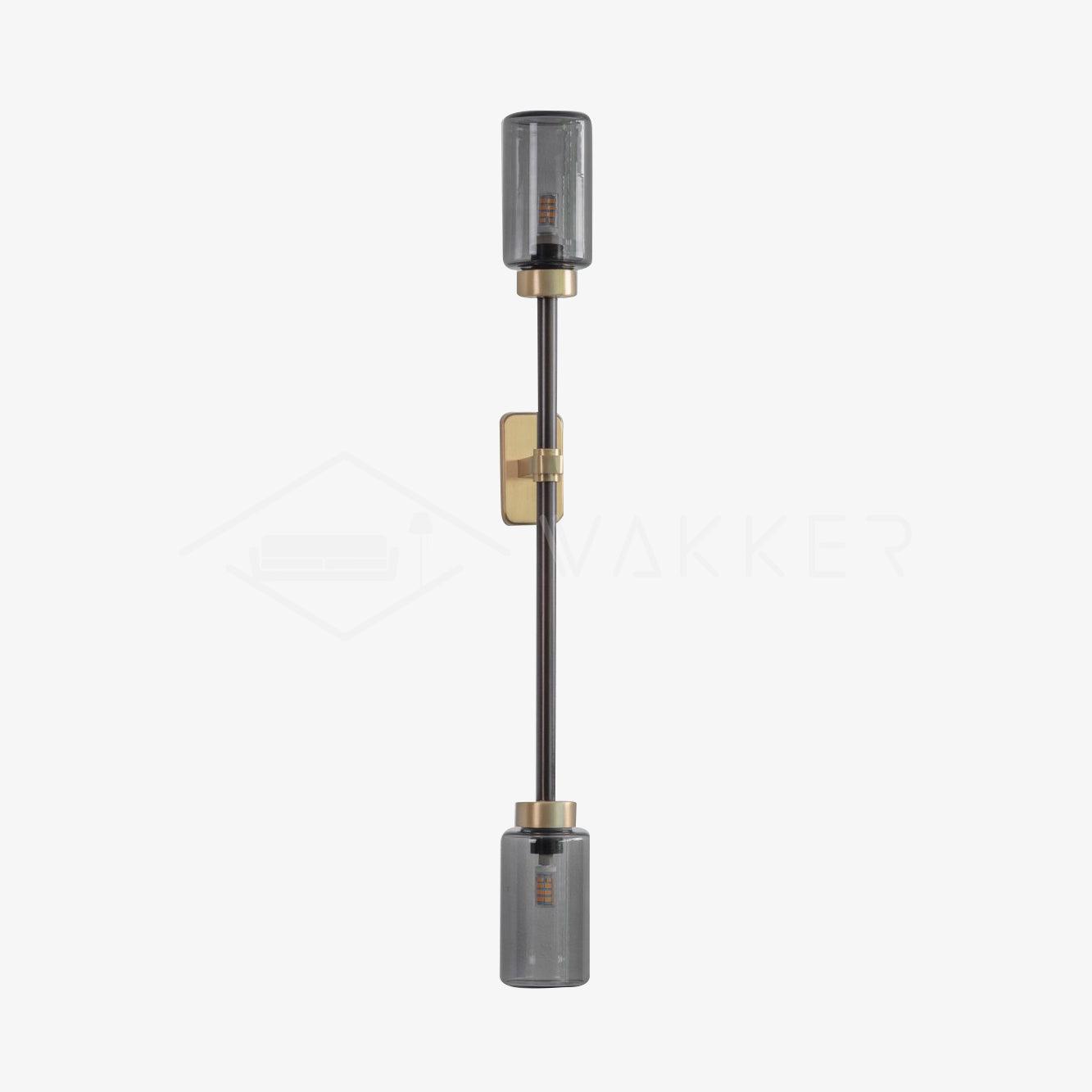 Tekas Wall Lamp Cylinder Glass Linear-Neutral Decor