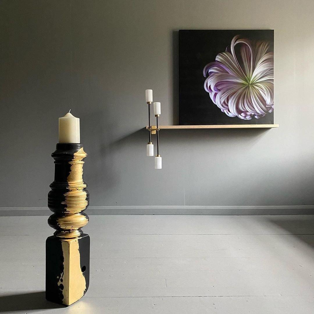Tekas Wall Lamp Cylinder Glass Linear-Neutral Decor