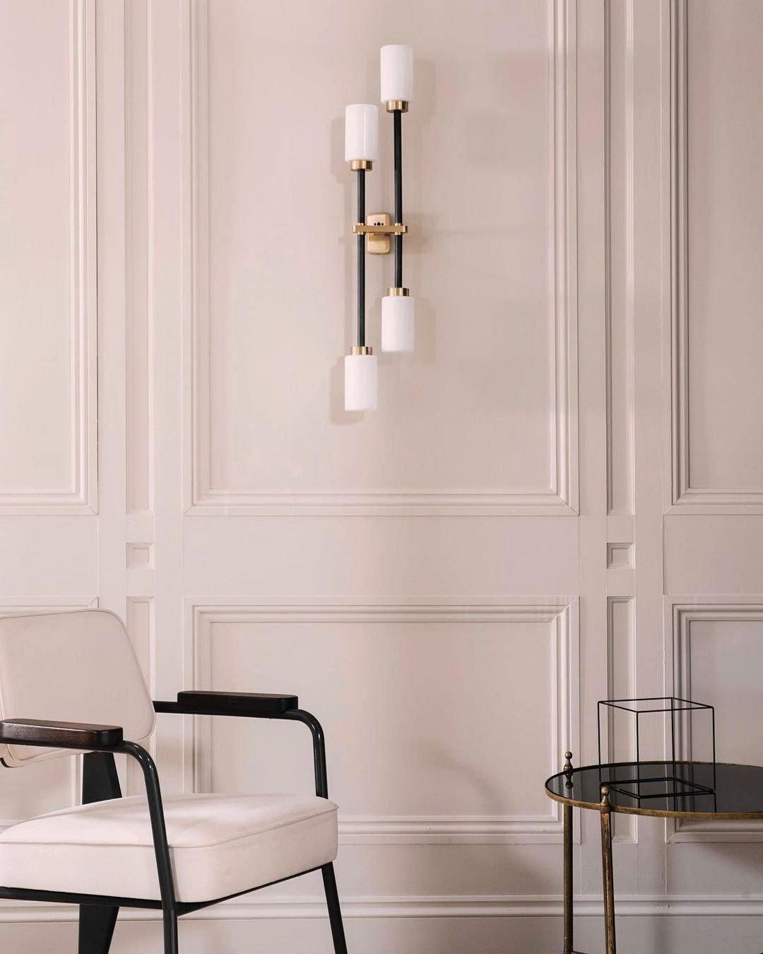 Tekas Wall Lamp Cylinder Glass Linear-Neutral Decor