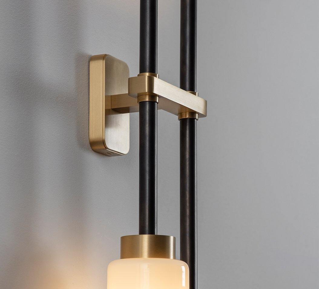 Tekas Wall Lamp Cylinder Glass Linear-Neutral Decor