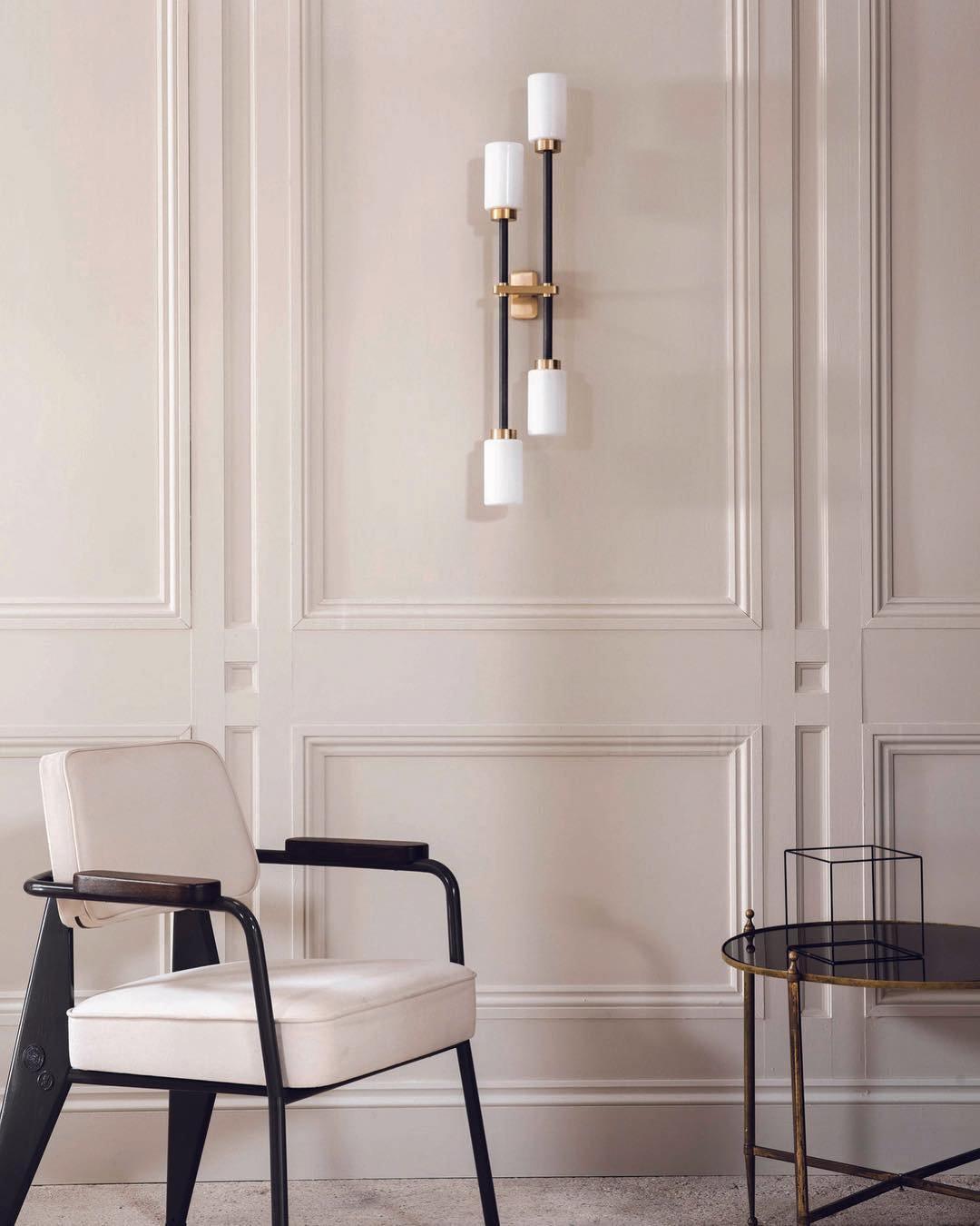 Tekas Wall Lamp Cylinder Glass Linear-Neutral Decor