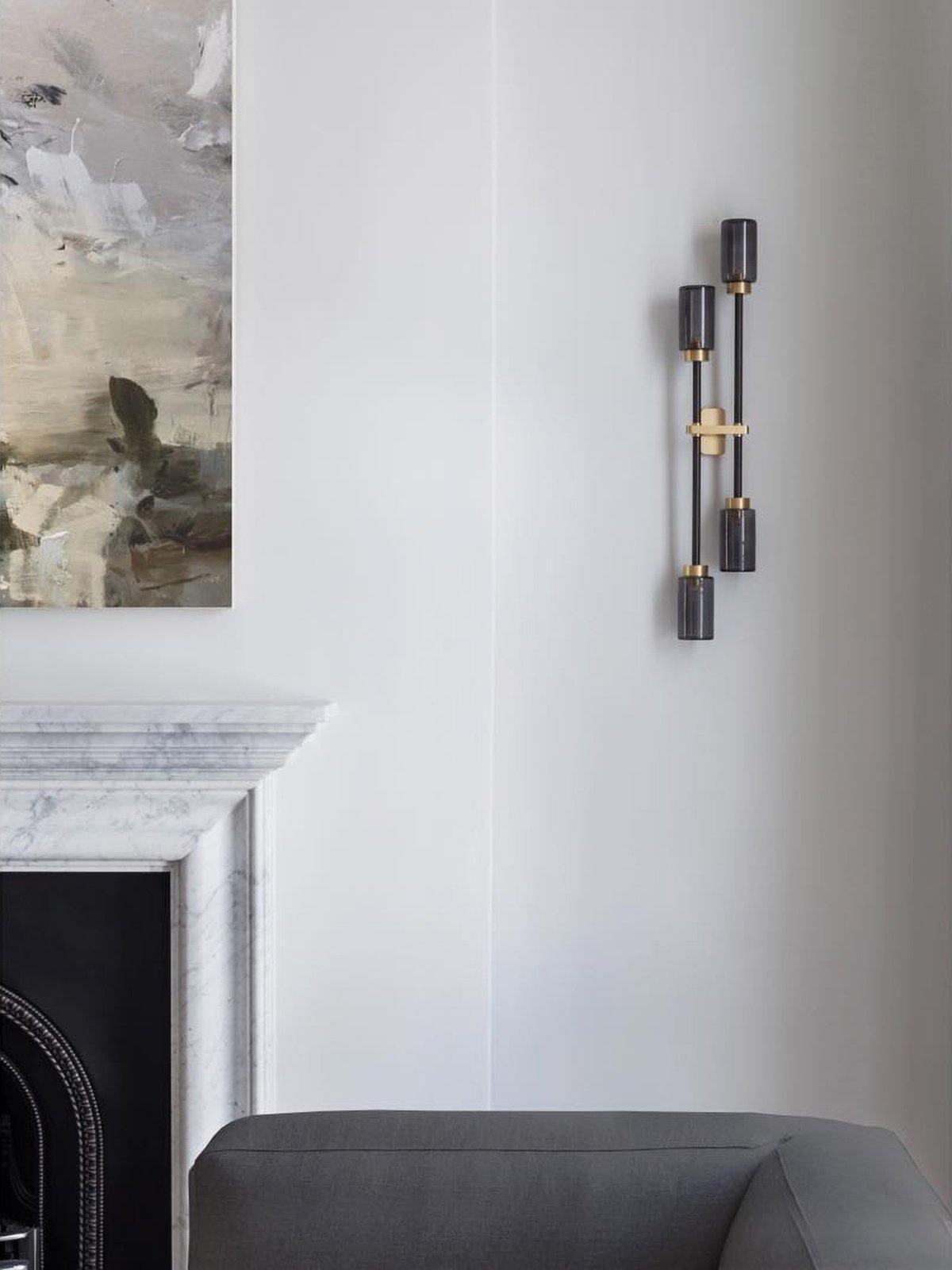 Tekas Wall Lamp Cylinder Glass Linear-Neutral Decor
