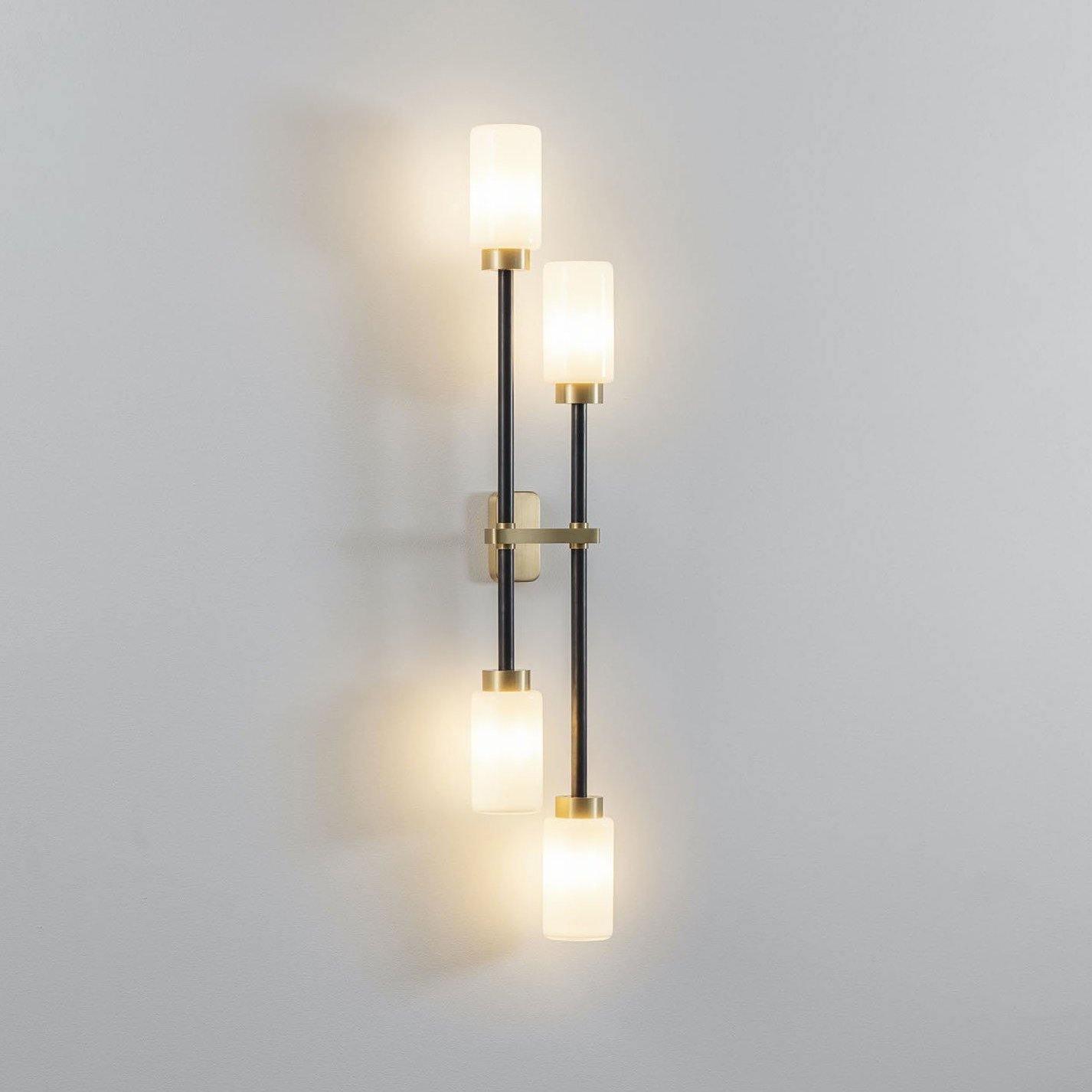 Tekas Wall Lamp Cylinder Glass Linear-Neutral Decor