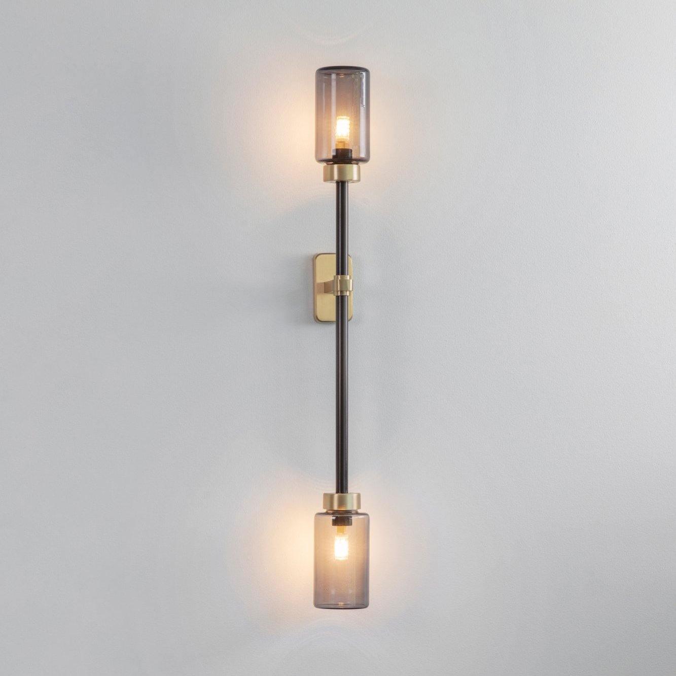 Tekas Wall Lamp Cylinder Glass Linear-Neutral Decor