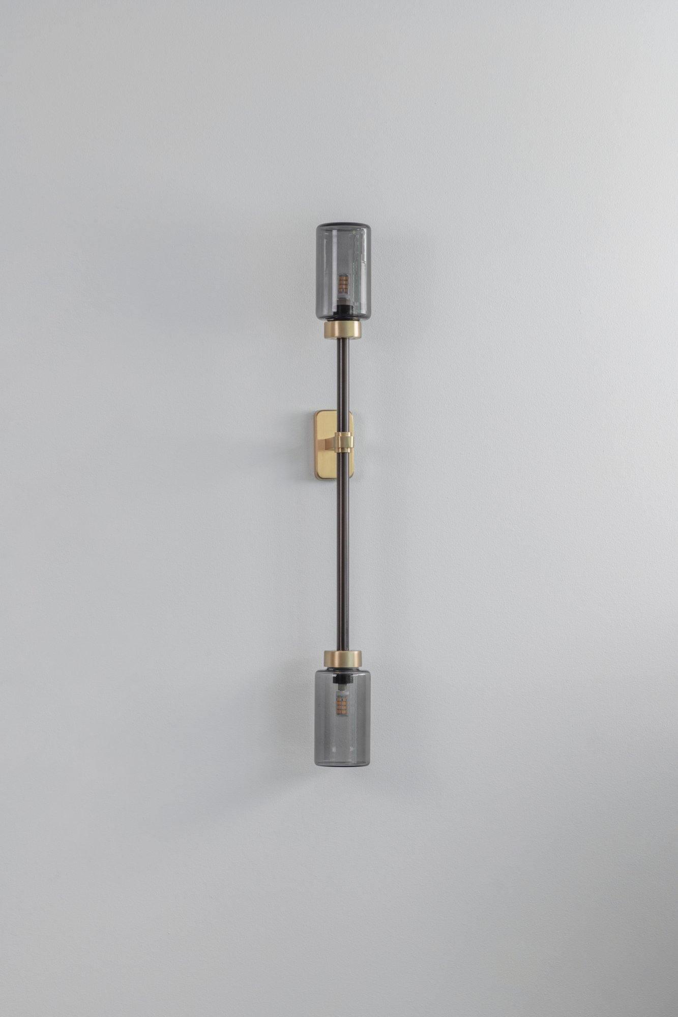 Tekas Wall Lamp Cylinder Glass Linear-Neutral Decor