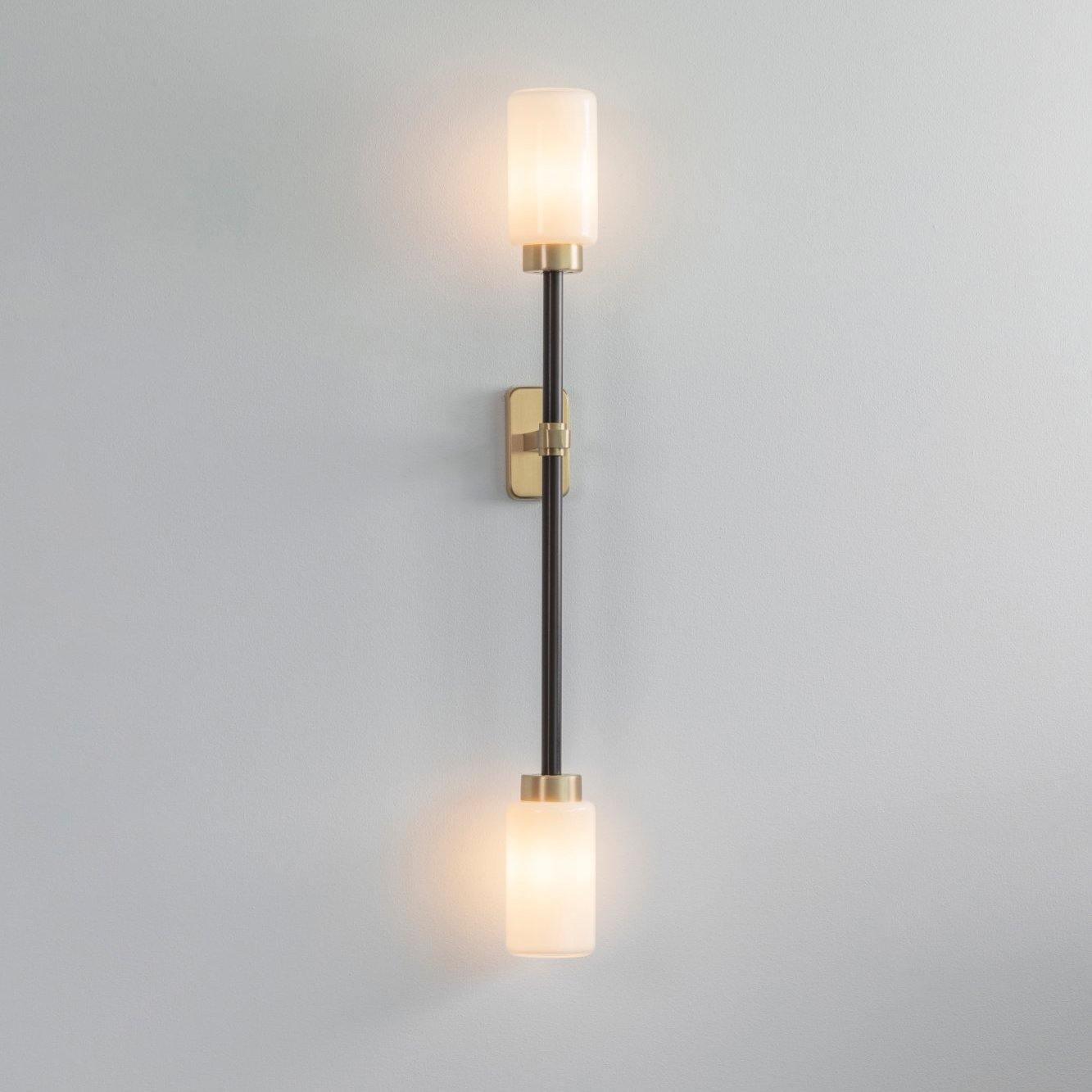 Tekas Wall Lamp Cylinder Glass Linear-Neutral Decor