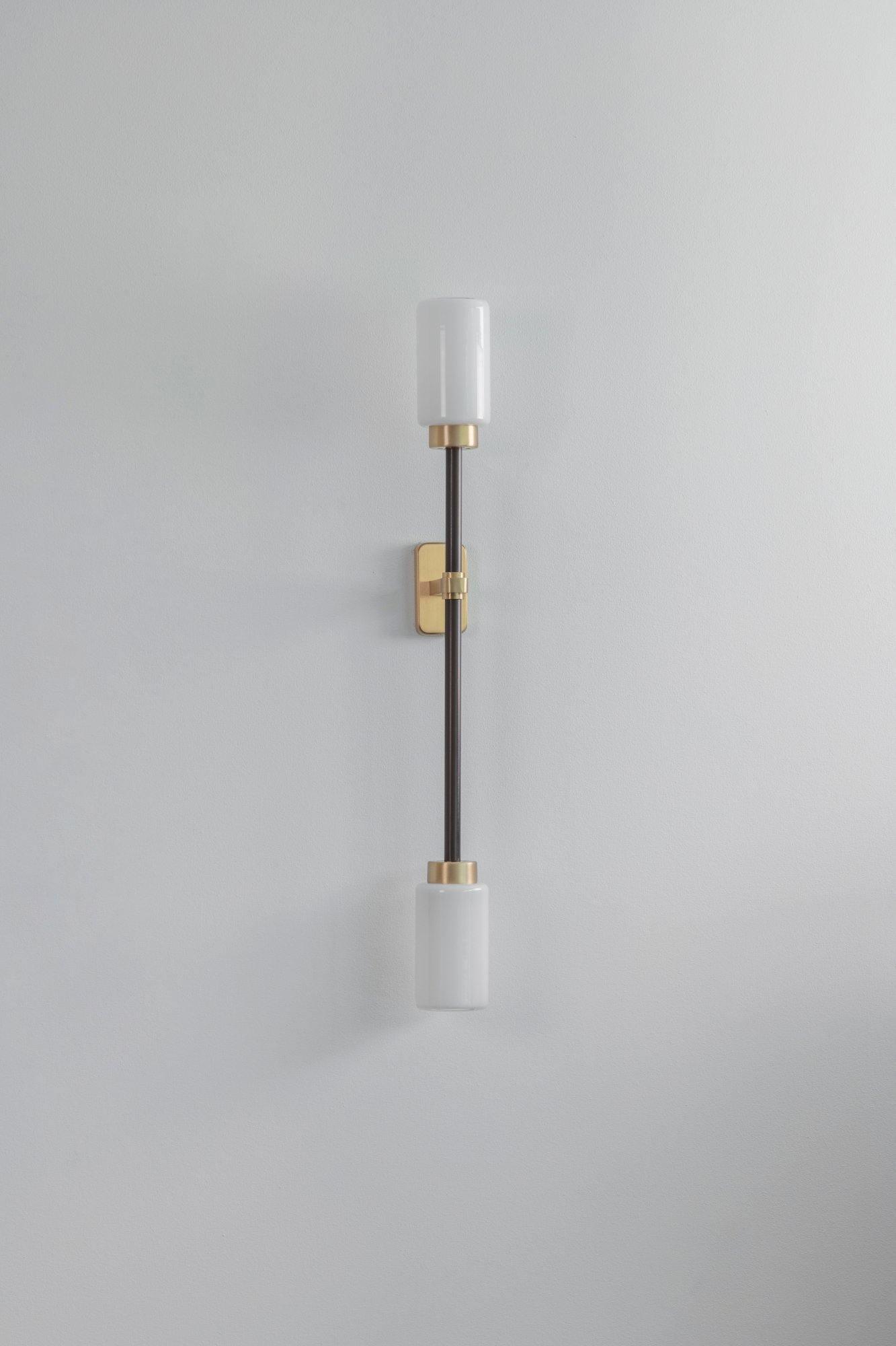 Tekas Wall Lamp Cylinder Glass Linear-Neutral Decor