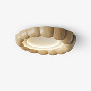 Eraeiel Traditional Elegance Ripple Ceiling Lamp-Neutral Decor