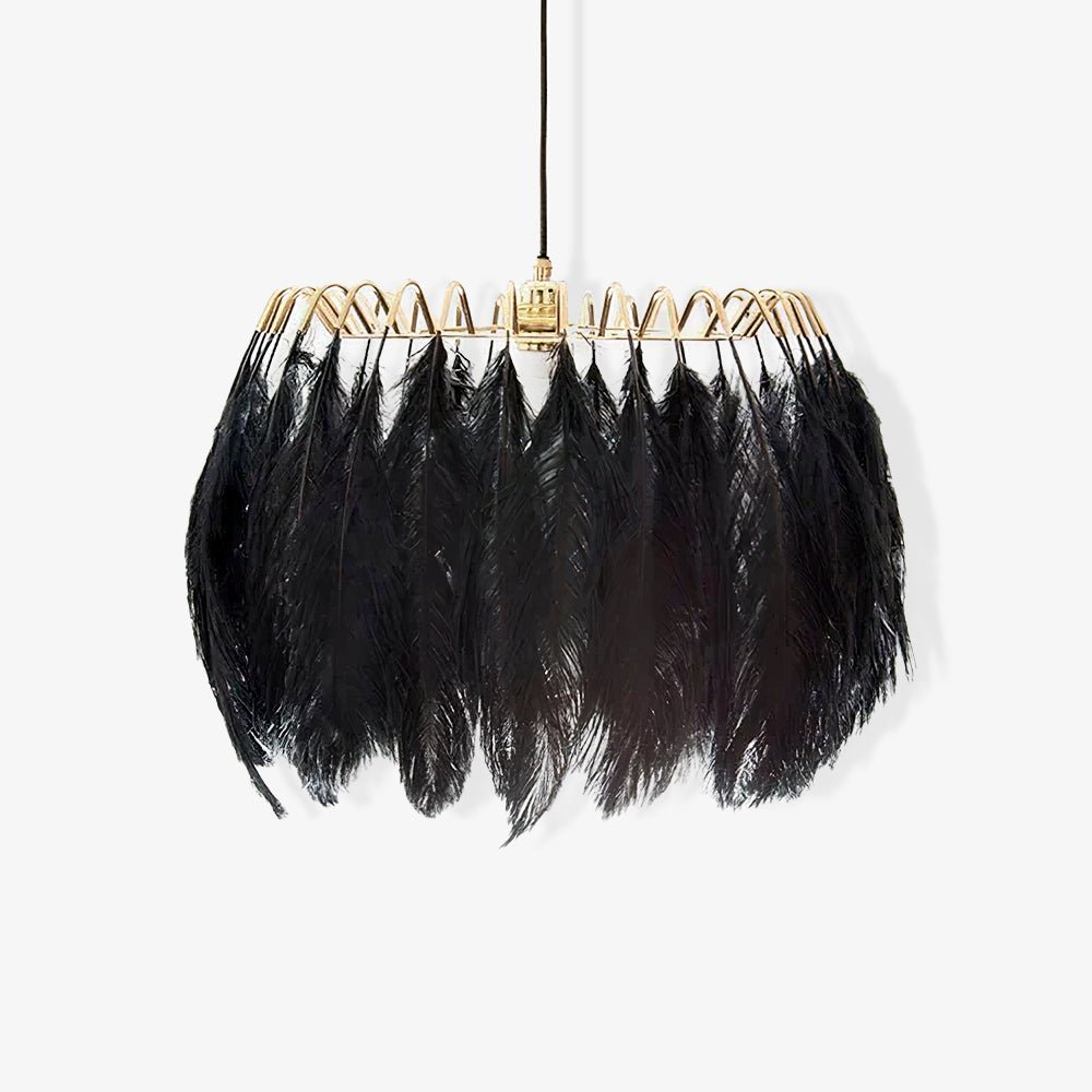 Imarisra Postmodern Luxury Feather Pendant Lamp-Neutral Decor