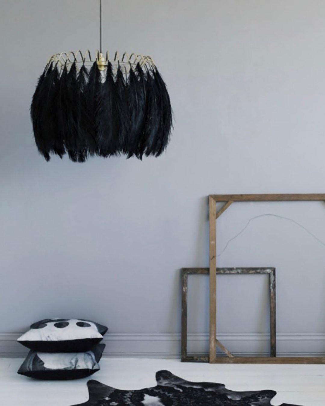 Imarisra Postmodern Luxury Feather Pendant Lamp-Neutral Decor