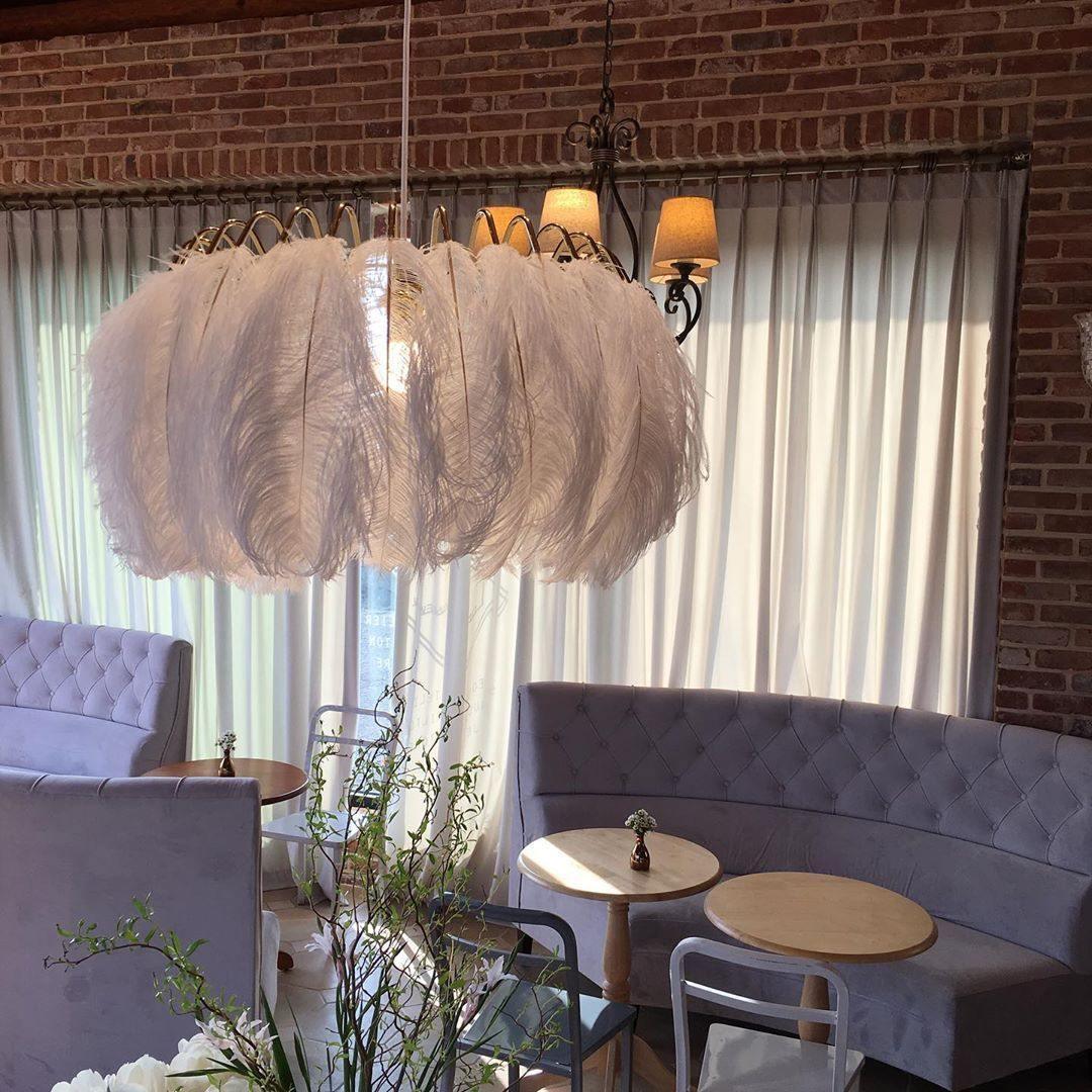 Imarisra Postmodern Luxury Feather Pendant Lamp-Neutral Decor