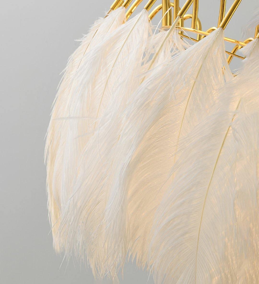 Imarisra Postmodern Luxury Feather Pendant Lamp-Neutral Decor