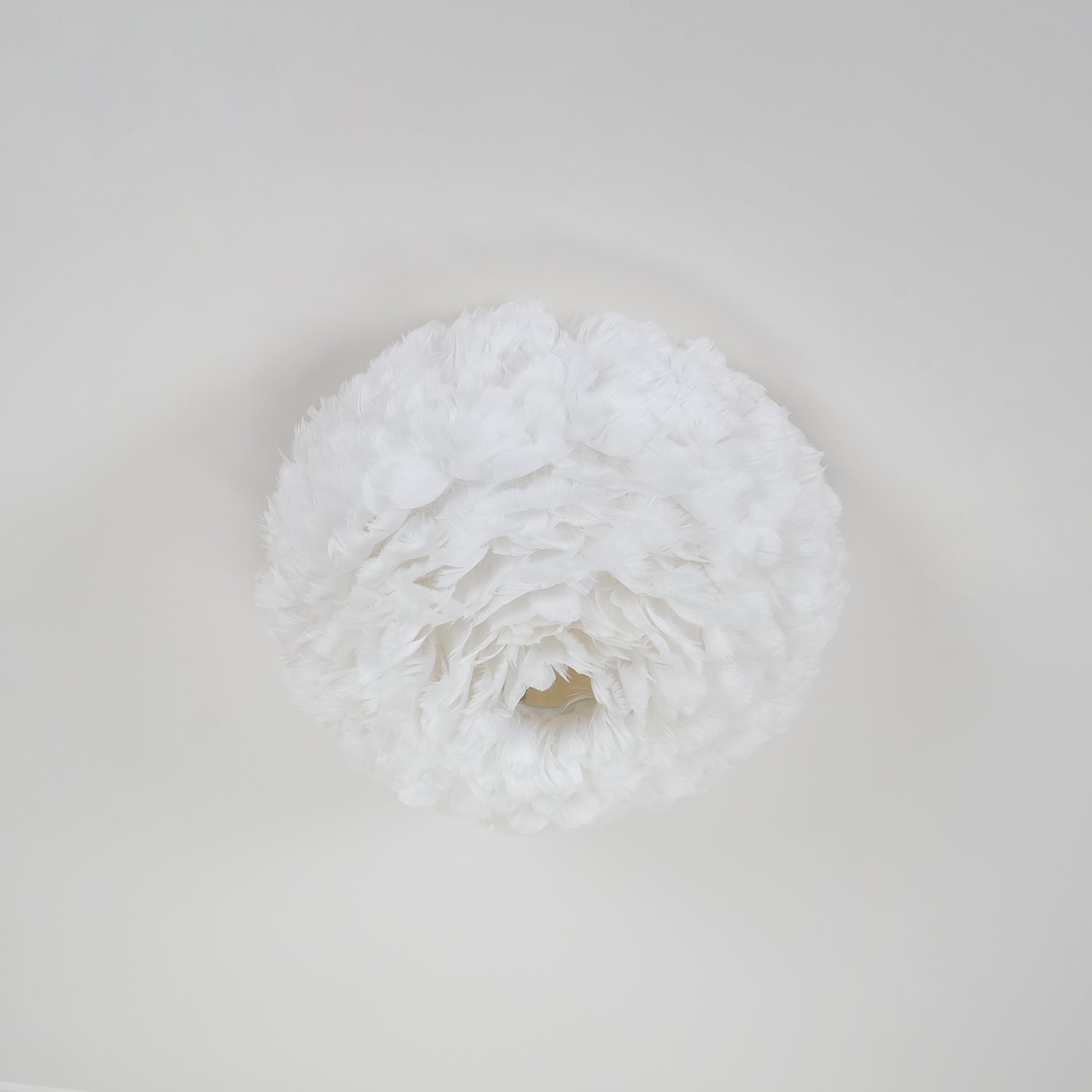 Zalore Premium Nordic Art Feathered Ceiling Lamp-Neutral Decor