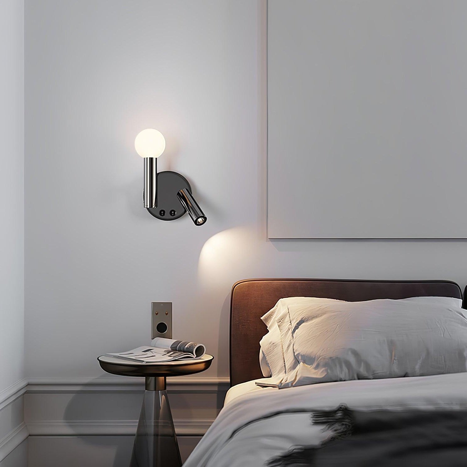 Gifted Modern Minimalist Wall Lamp-Neutral Decor