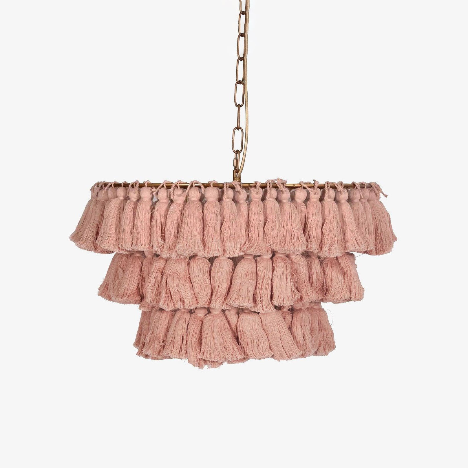 Arixo Chandelier Pink Bohemian Chic-Neutral Decor