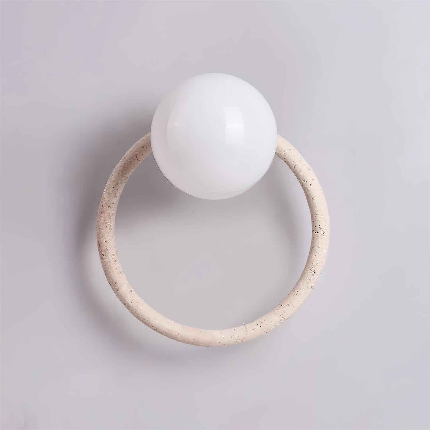 Geylo Travertine Wing Wall Light