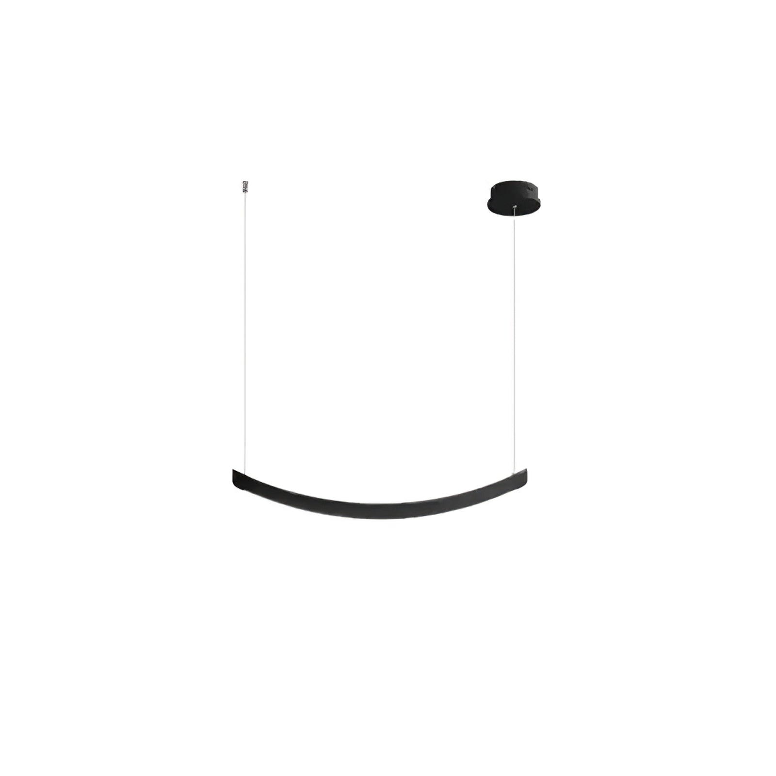 Felix Crescent Pendant Lamp-Neutral Decor
