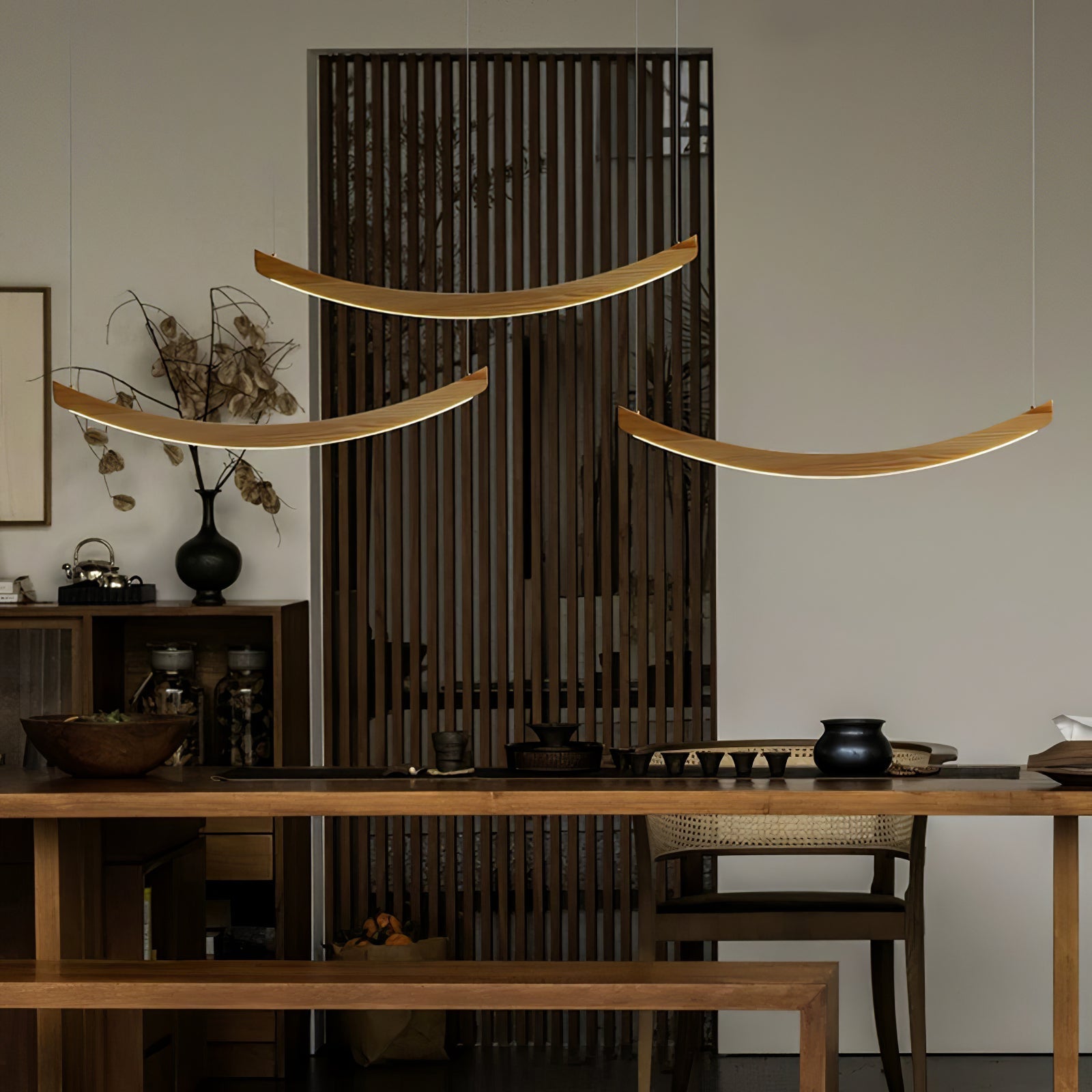Felix Crescent Pendant Lamp-Neutral Decor