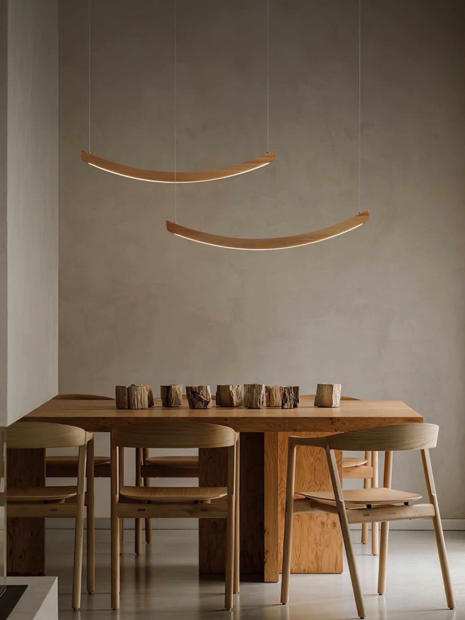 Felix Crescent Pendant Lamp-Neutral Decor