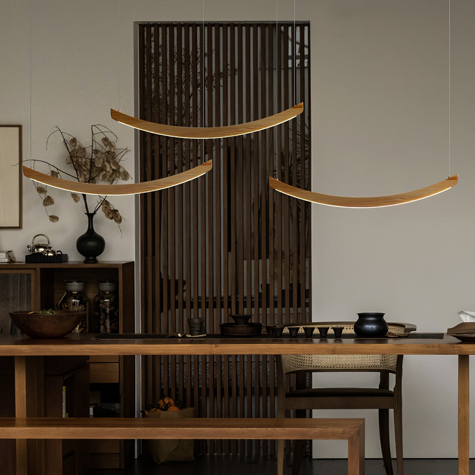 Felix Crescent Pendant Lamp-Neutral Decor