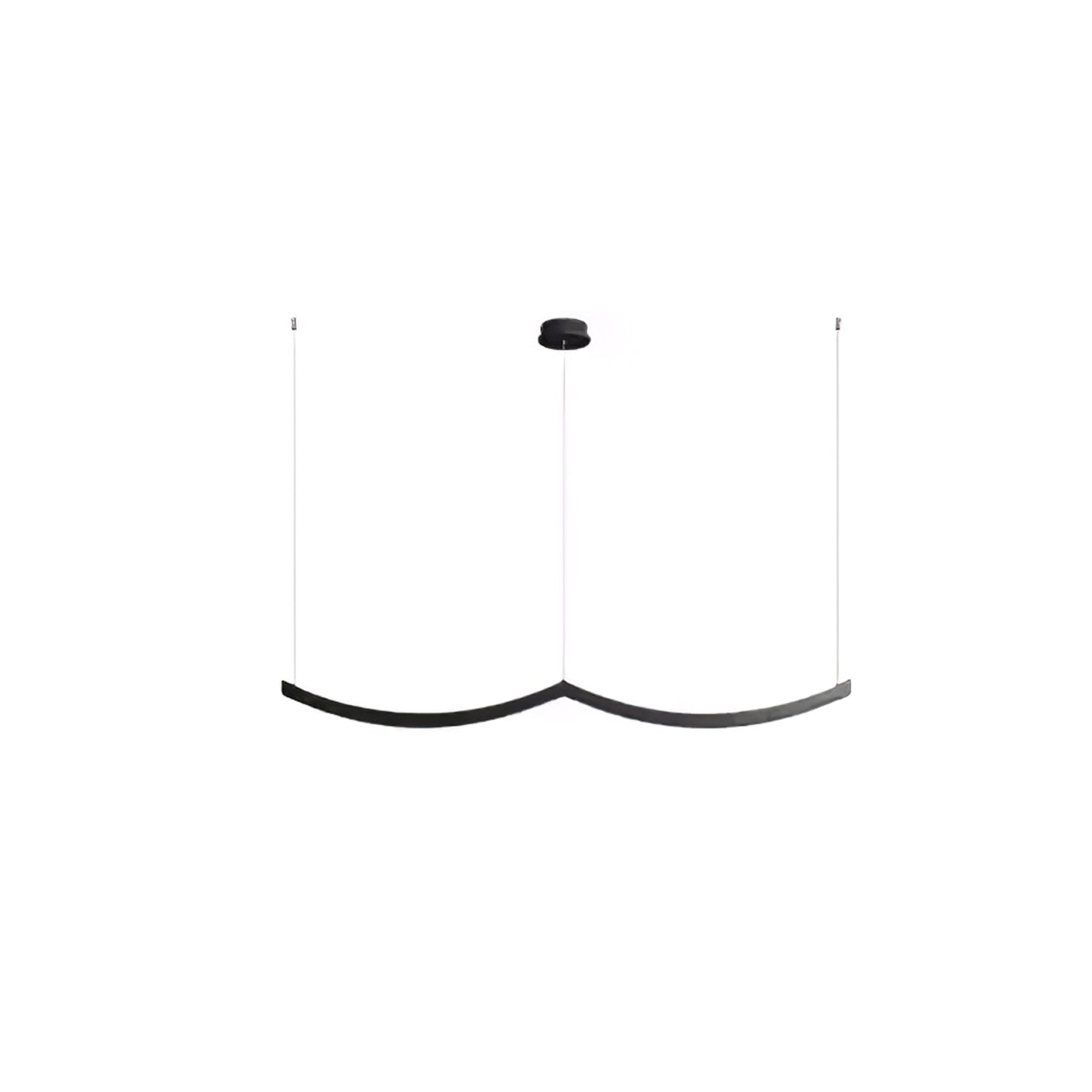 Felix Crescent Pendant Lamp-Neutral Decor